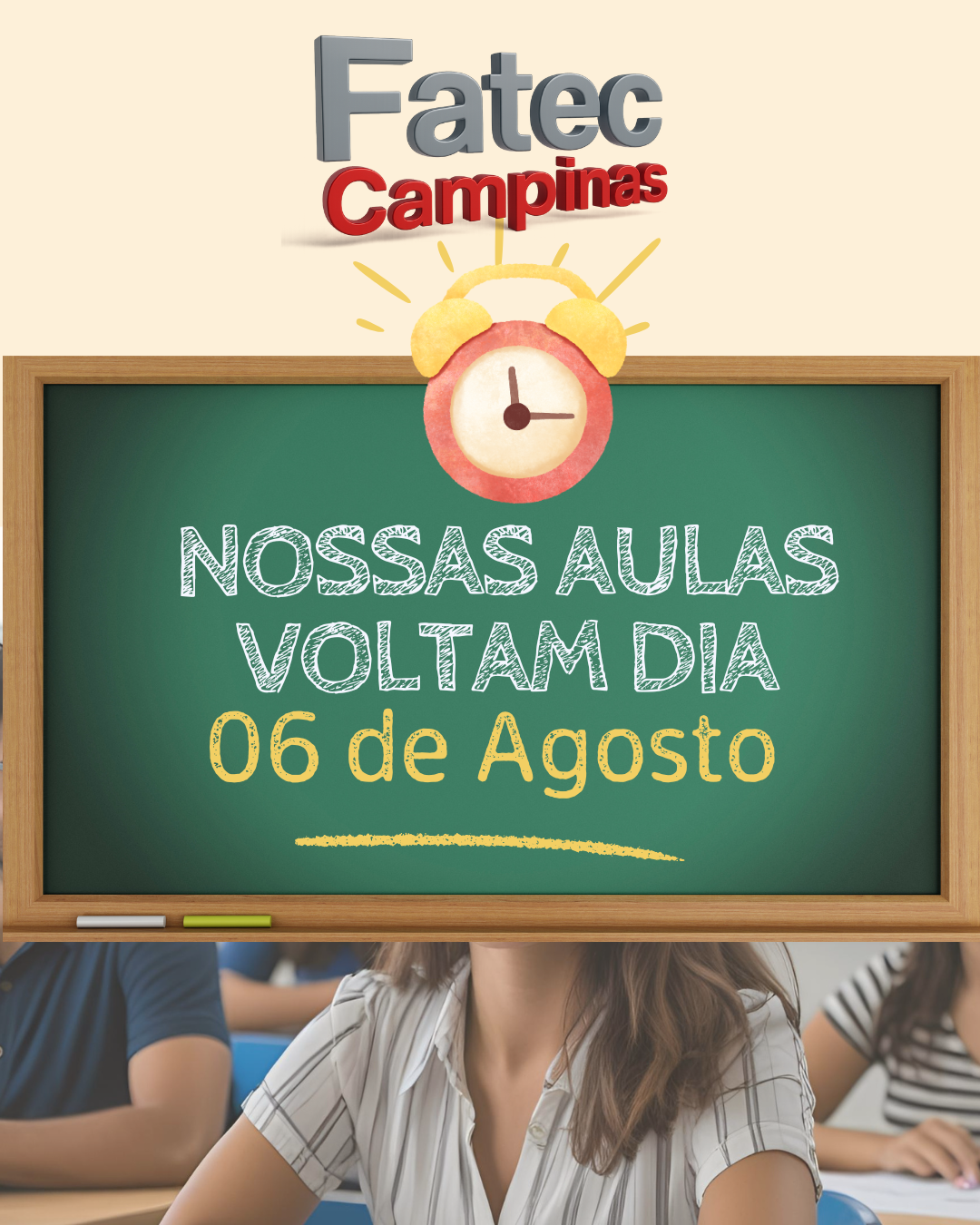 VOLTA AS AULAS